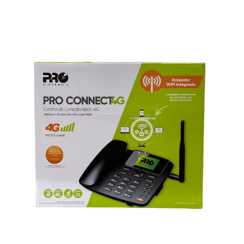TELEFONE RURAL 4G PRO CONNECT 101490009 - Cód. 31