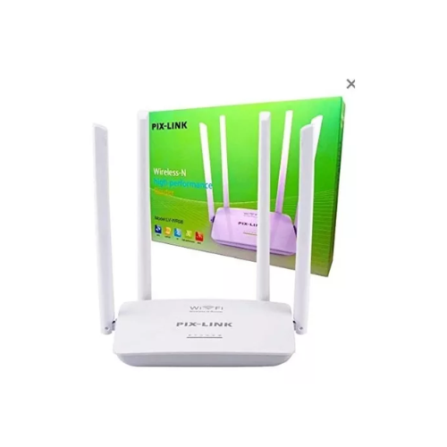 Roteador Access Point Pix-link 300mbps 4 Antenas Lv-wr08 100000038